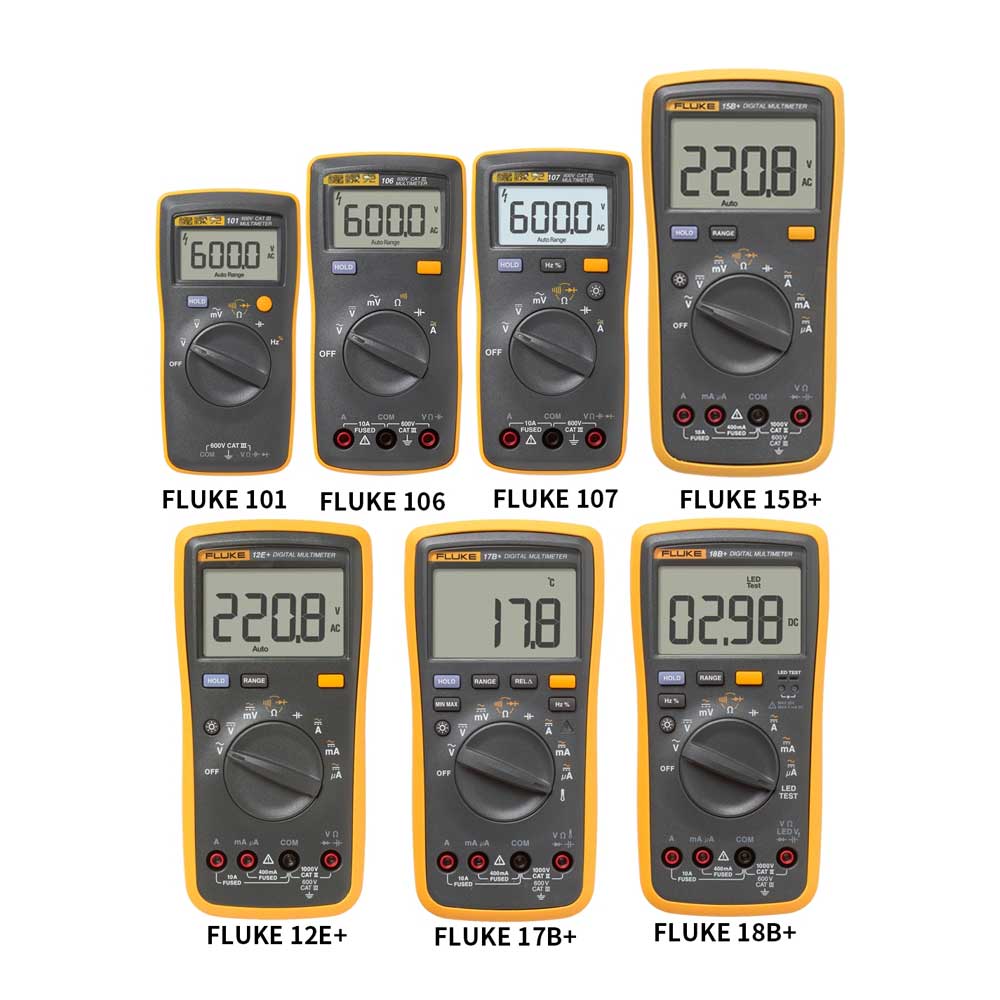 Fluke 15B+ 数字万用表产品图片