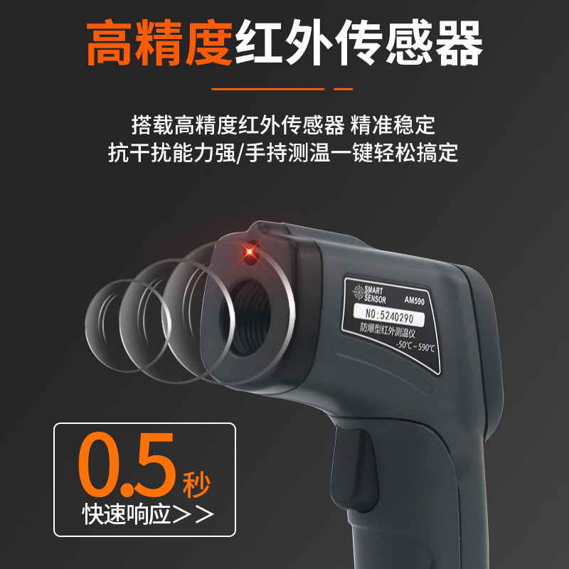 AM590 非接触式红外测温仪产品图片