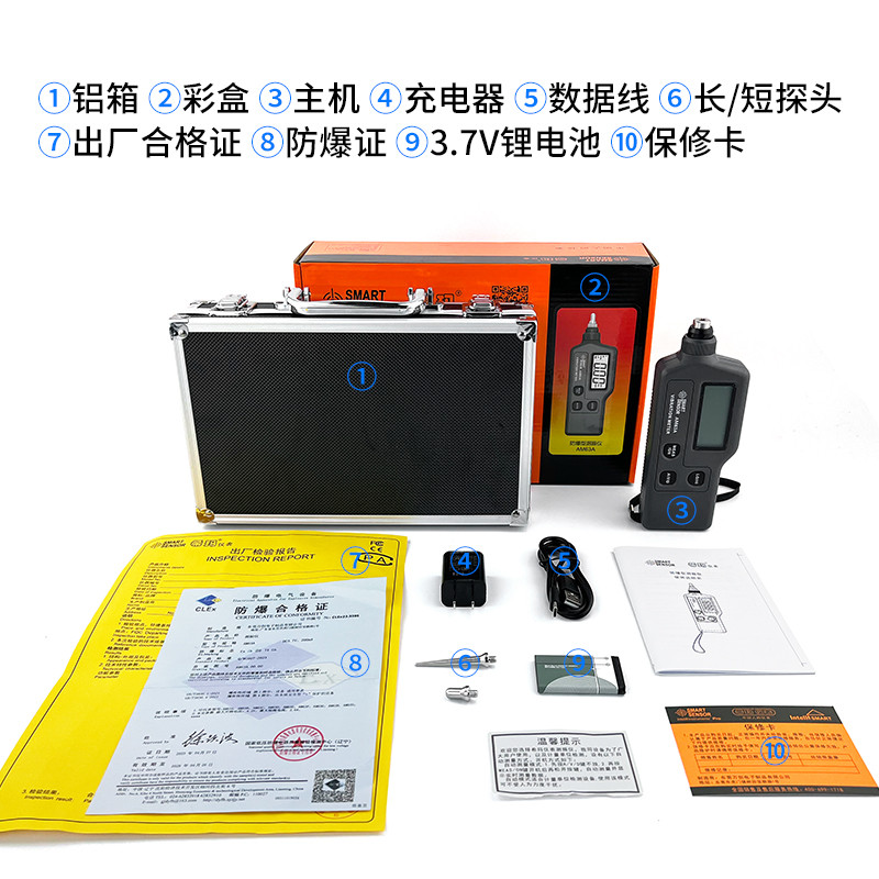 AM63A防爆型测振仪产品图片